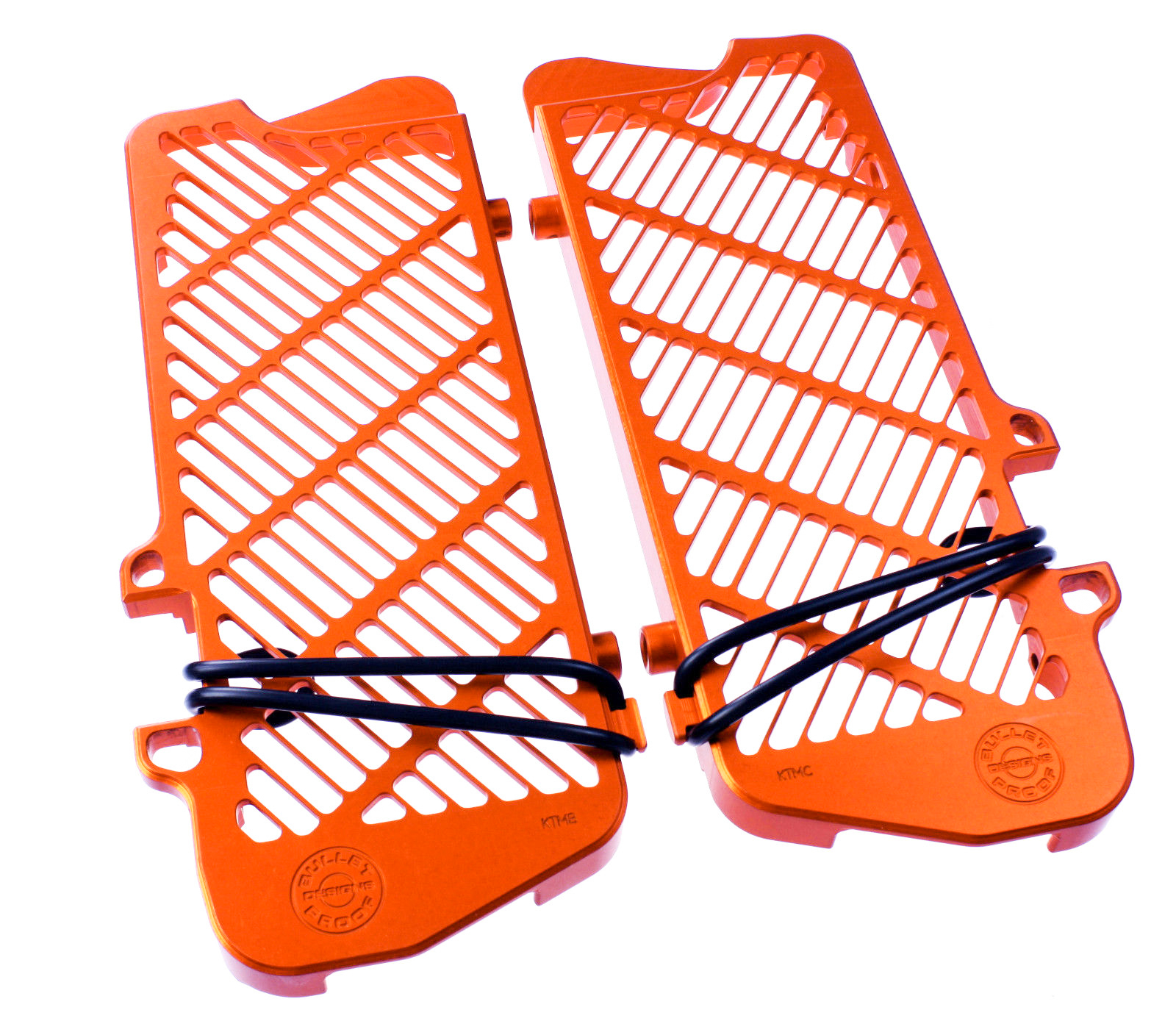 Slavens Racing Radiator Guards for KTM by Bullet Proof Designs