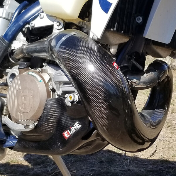 E Line Carbon Pipe Guards for KTM Husqvarna GasGas
