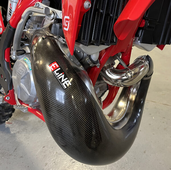 E Line Carbon Pipe Guards for KTM Husqvarna GasGas