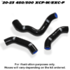 KTM 530 XC-W/EXC-R 2008-2011 Thermostat Bypass 3 Piece Samco Silicone Hose Kit