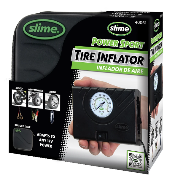 Slime Power Sport Tire Inflator 300 PSI 12V