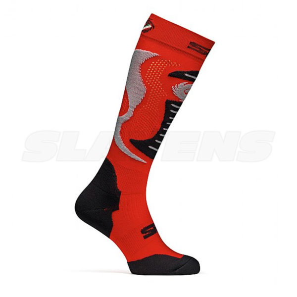Faenza Socks - Red, Black