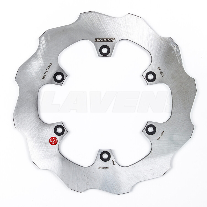 Solid Rear Brake Rotor for KTM, Husaberg, Husqvarna by Braking