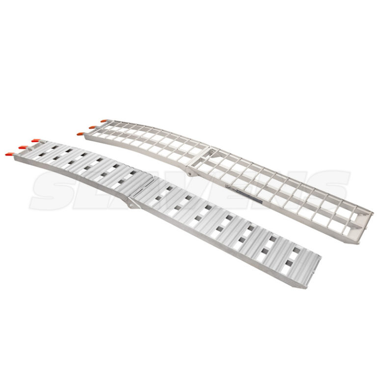 Dirt Bike Folding Ramp Constructed of 6061 T6 aluminum