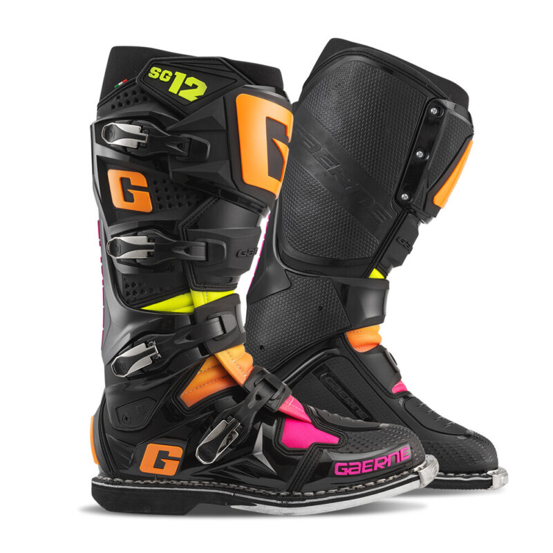 Gaerne SG-12 LE Black-Orange-Pink
