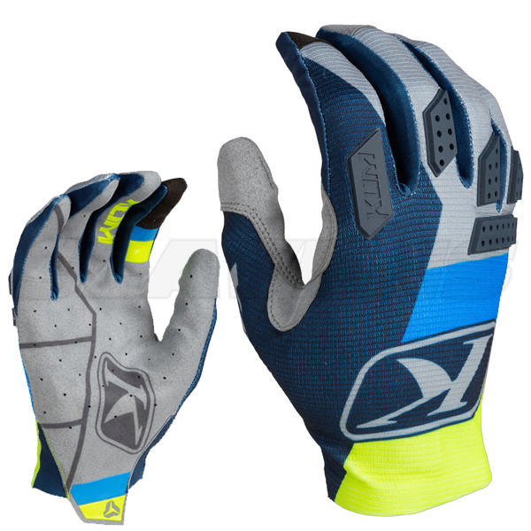 2020 Klim XC Lite Gloves - kinetik blue