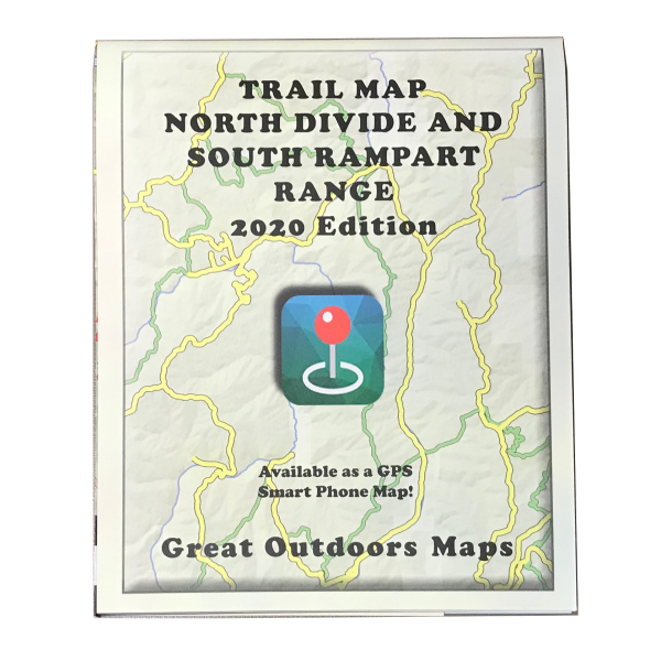 Trail Map for North Divide and South Rampart Range