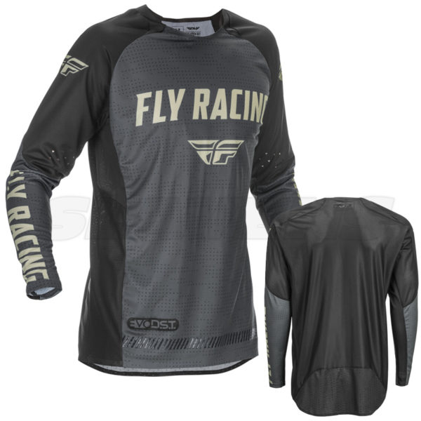 Fly Racing Evolution Jersey - grey, black, stone