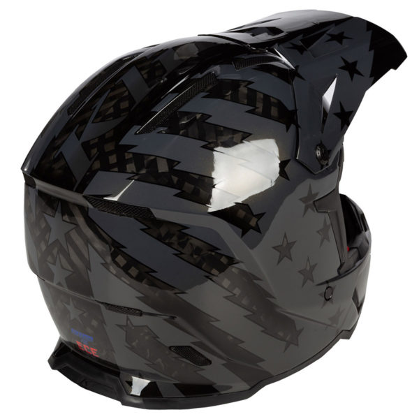 Klim F5 Helmet ECE - Patriot - back
