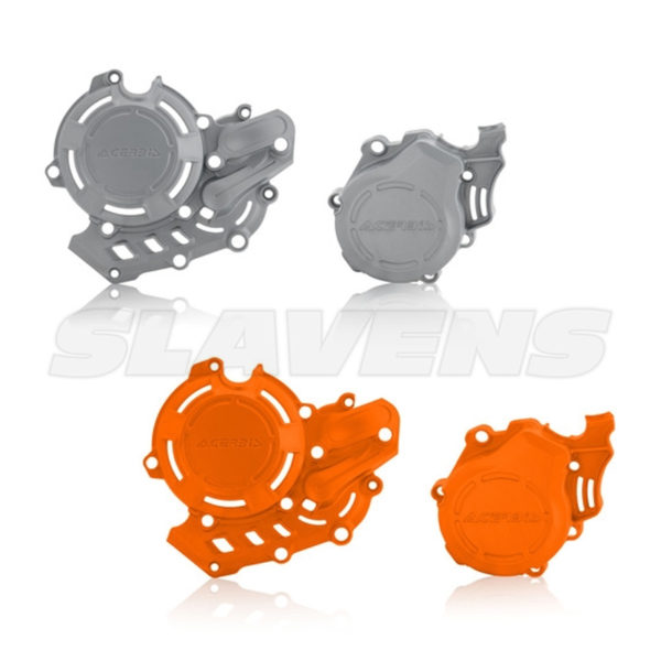 X-Power Clutch and Ignition Cover for KTM, HQV, GasGas by Acerbis