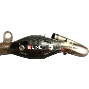 Eline Universal Mega Bomb Heat Shield on pipe