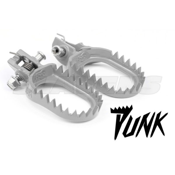 S3 Punk Foot Pegs - Silver