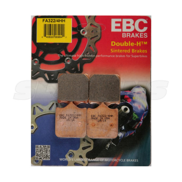 EBC Sintered Brake Pads - WP15-322 4H