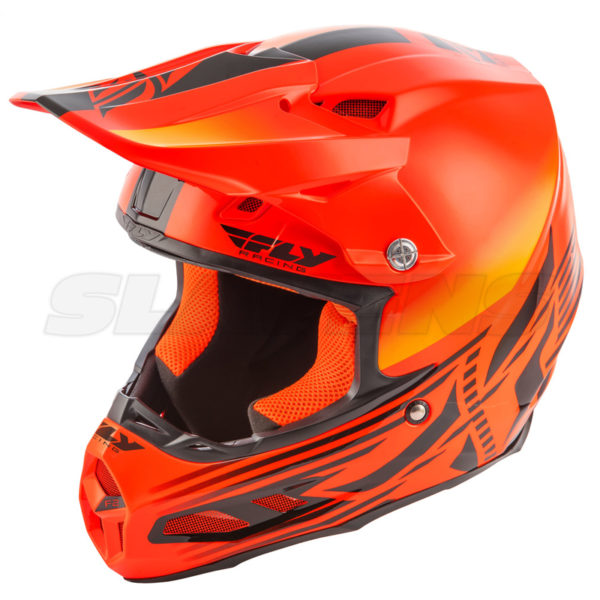 F2 Carbon Cold Weather Helmet - hi-vis, orange