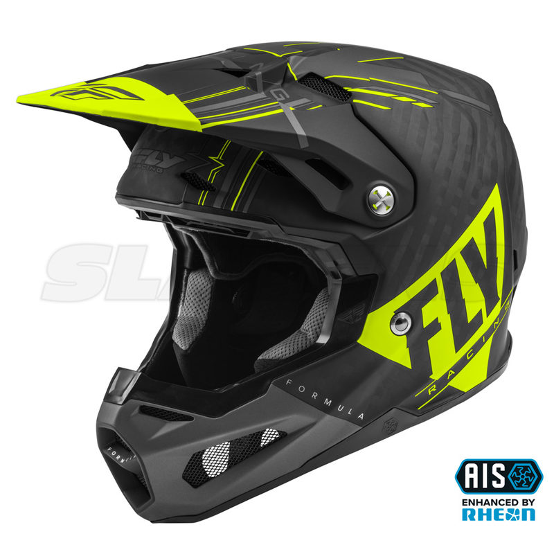 Formula Vector Helmet - HiVis, Grey, Black