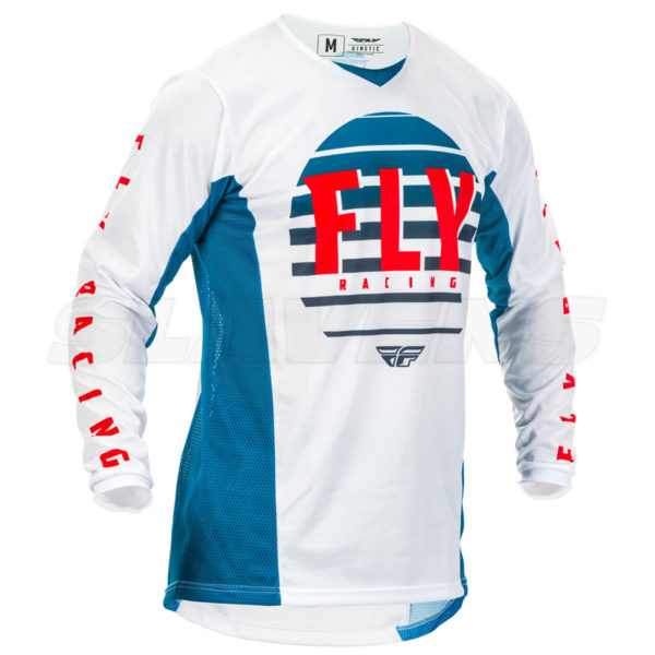 Kinetic Jersey - blue, white, red
