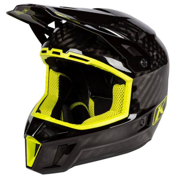 Klim F3 Carbon Helmet ECE - Hi-Vis