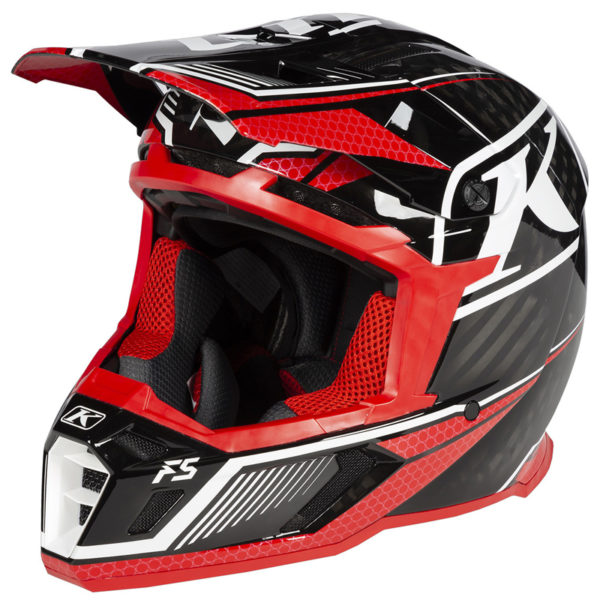 Klim F5 Koroyd Helmet DOT, ECE - Koretek Red