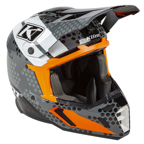 Klim F5 Koroyd Helmet DOT, ECE - Tactik Striking Gray
