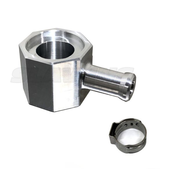 Slavens Mule fuel tap with clamp