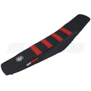20 Beta RR, RS Super Grip Seat Standard - Black, Black, Red