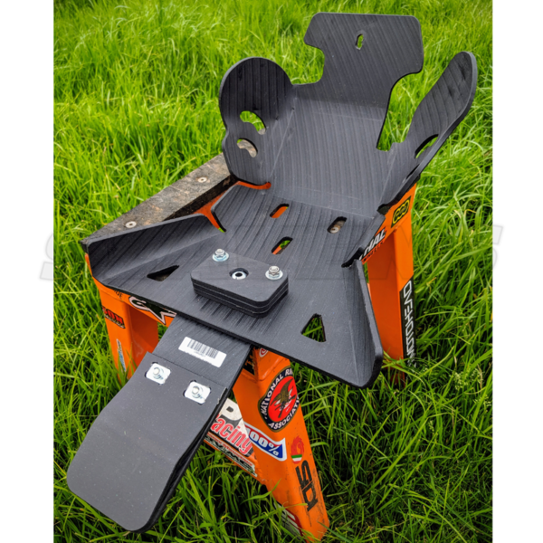Beta 250 300 Skid Plate - mounts