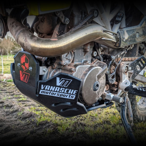 Husqvarna 701 Skid Plate on bike