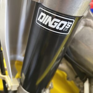 Dingo's OHV Registration Sticker Mount