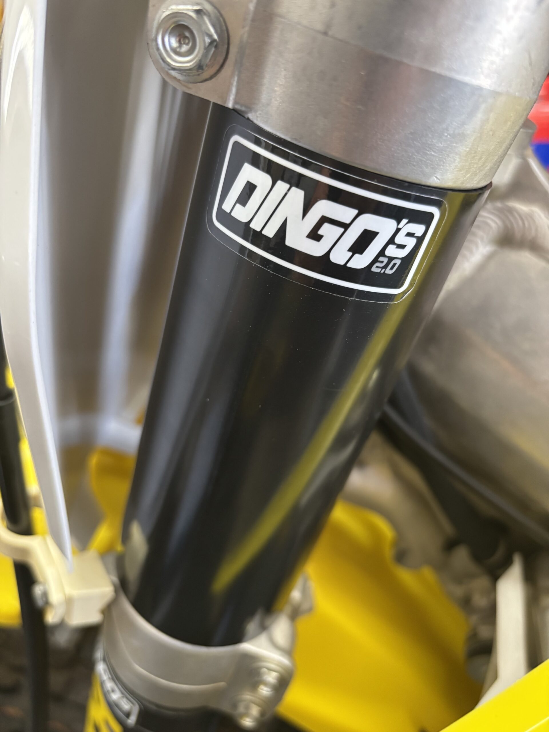 Dingo's OHV Registration Sticker Mount