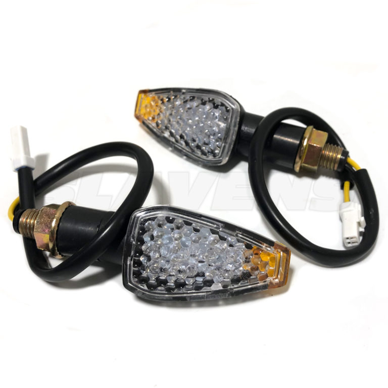 LED Stem Mount Turn Signals for KTM/HQV by Sicass Slavens Racing