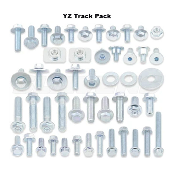 Track Pack Yamaha YZ Hardware Kit contents