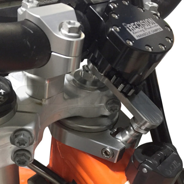 Parabolic Damper Bar & Mount Kit on KTM bike