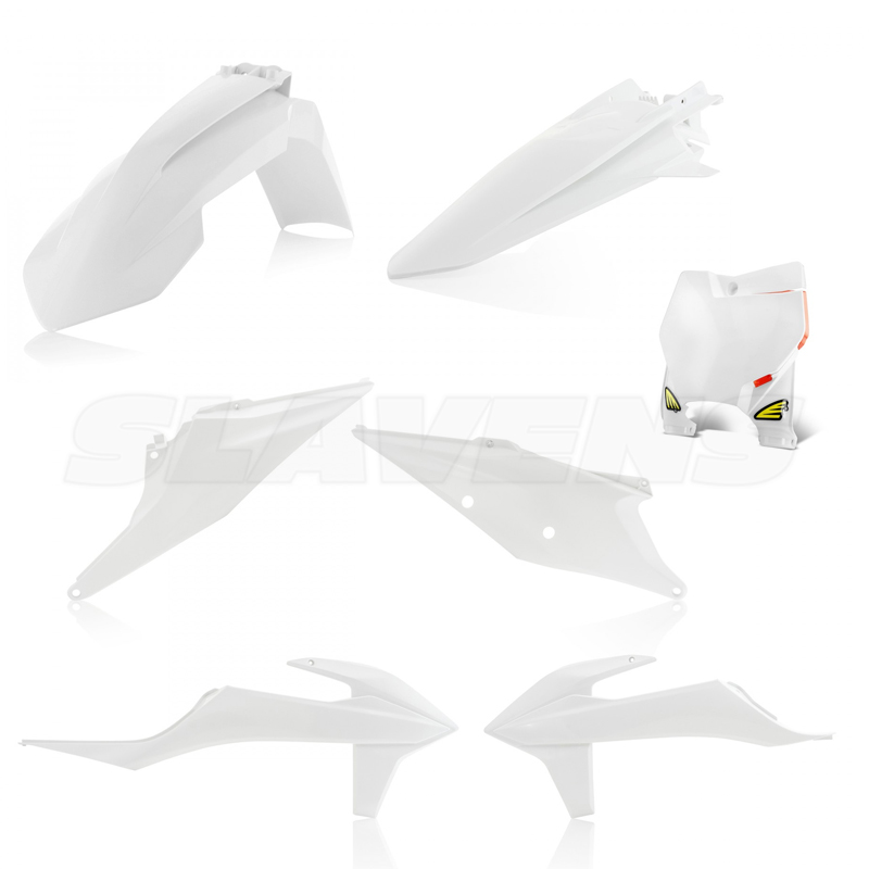 Cycra 5 Piece Replica KTM Plastic Kit - 19-20 White