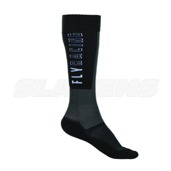 Fly MX Sock Thin - Black, Grey, White
