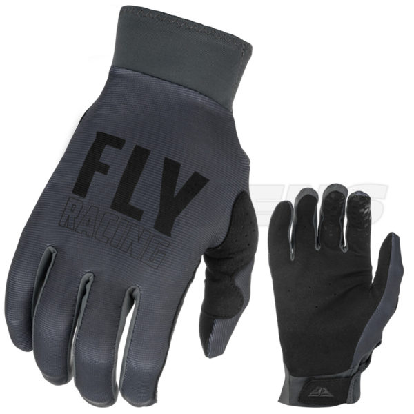 Fly Racing Pro Lite Gloves - Grey, Black