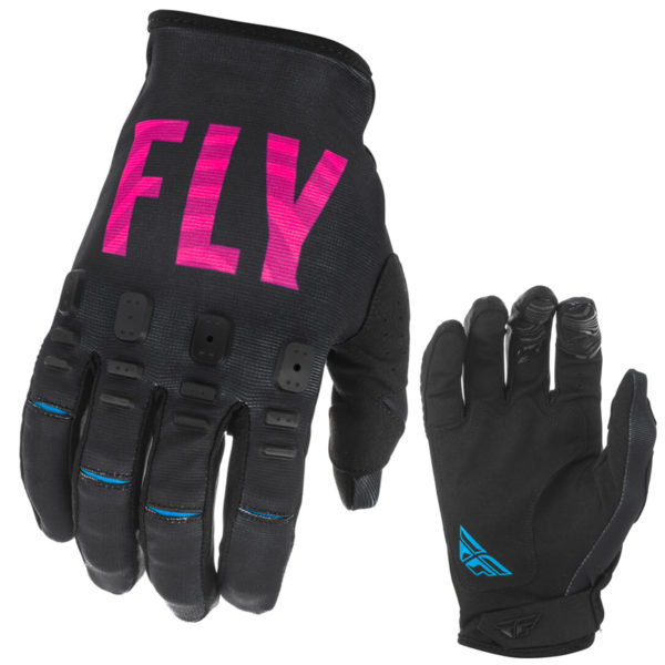 Kinetic SE Gloves - black, pink, blue