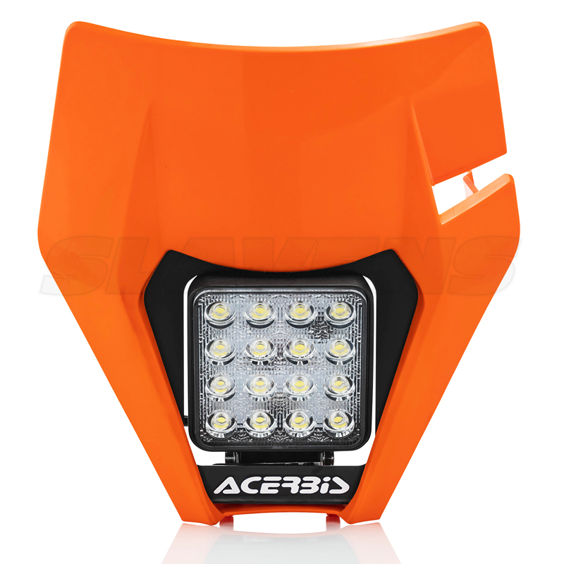 VSL luz máscara lámparas máscara revestimiento headlight LED para KTM EXC 250 18-19 or 