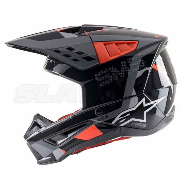 Alpinestars Supertech SM5 Rover Helmet - Anthracite, Red, Camo