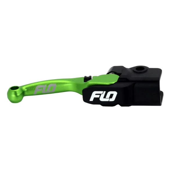 Flo Motorsports 122-0808 HD-812 MX STYLE LEVER SET BLACK `21-23 FLH/FL