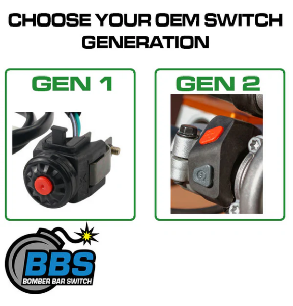 Motominded Bomber Bar Switch