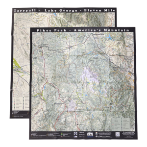 Trail Map for Pikes Peak and Tarryall/Lake George/Eleven Mile