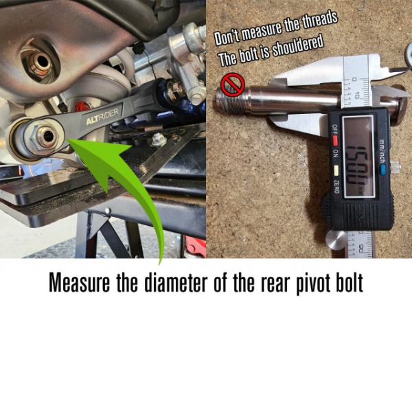 AltRider Variable Height Suspension Lowering Linkage