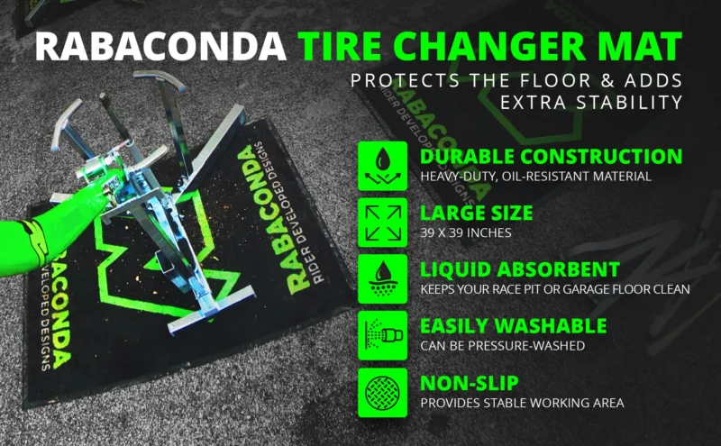 Rabaconda Tire Changer Shop Mat