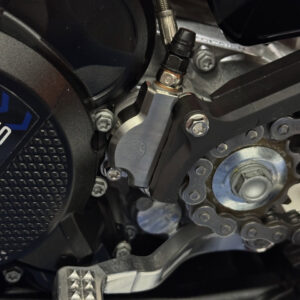 Bullet Proof Designs Titanium Slave Guard + Chain Guide