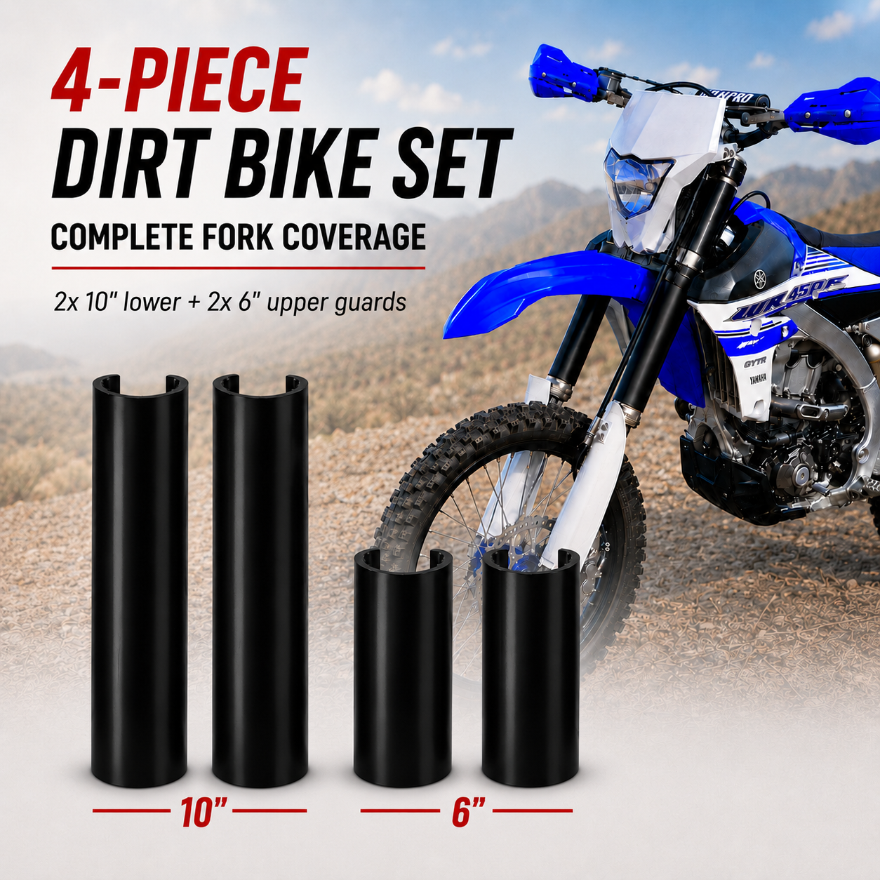 RokPro Upper and Lower Fork Guard Set