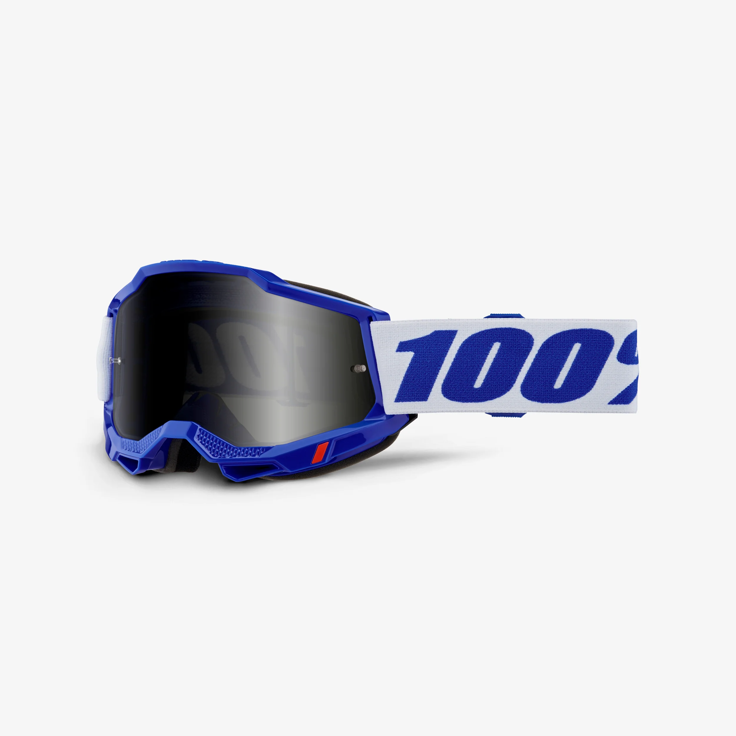 100% Accuri 2 Sand Blue smoke goggles