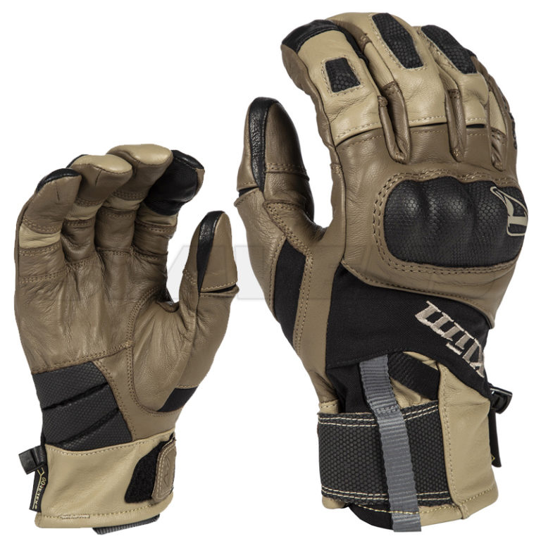 Adventure Gtx Short Glove Tan Slavens Racing