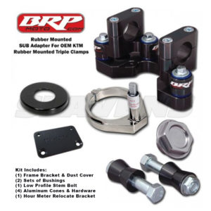 Rubber Mounted Sub-Mount Damper Mounting Kit for Husqvarna by BRP