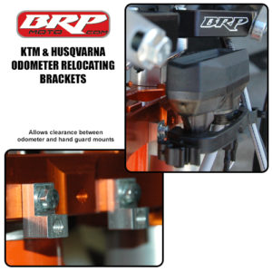 BRP Odometer Relocating Brackets for KTM, Husqvarna