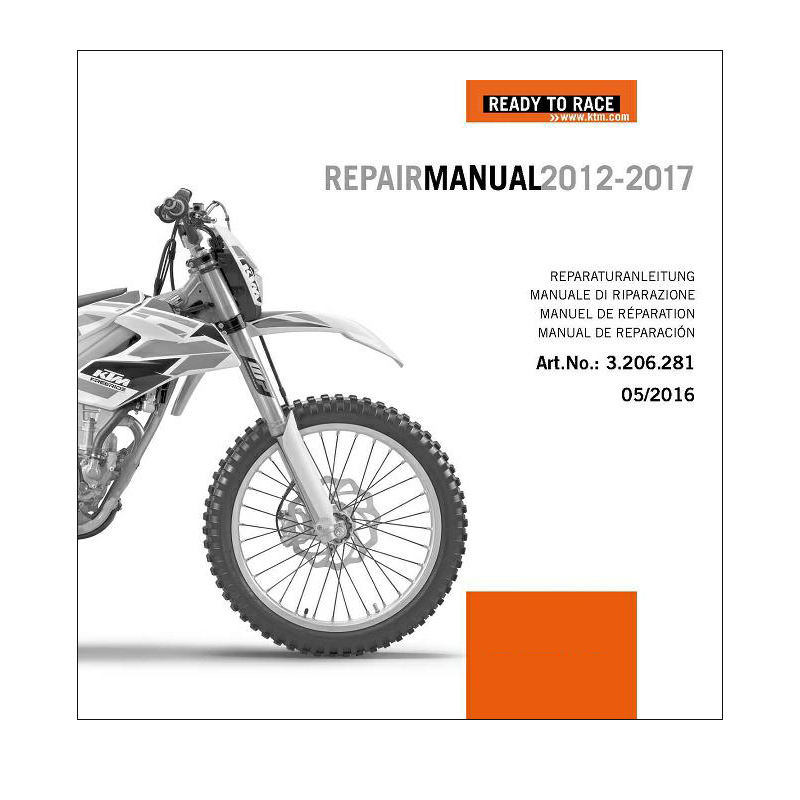 Carburettor 2017 KTM 250-300 EXC Service repair manual 